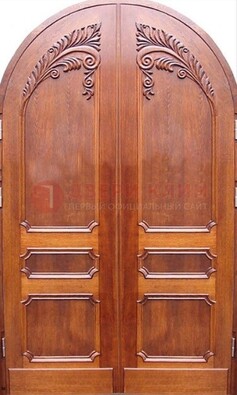 Металлическая арочная дверь ДА-9 в салон красоты в Кашире