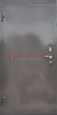 Серая входная дверь с нитроэмалью ДН-3 в Кашире