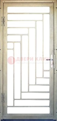 Железная решетчатая дверь с узором ДР-41 в Кашире