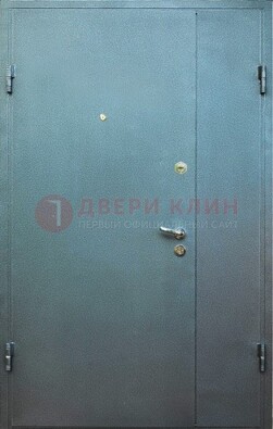 Серая тамбурная дверь ДТМ-34 в Егорьевске