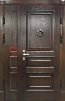 Полуторная металлическая дверь с виноритом ДВТ-253 в Нижнем Новгороде